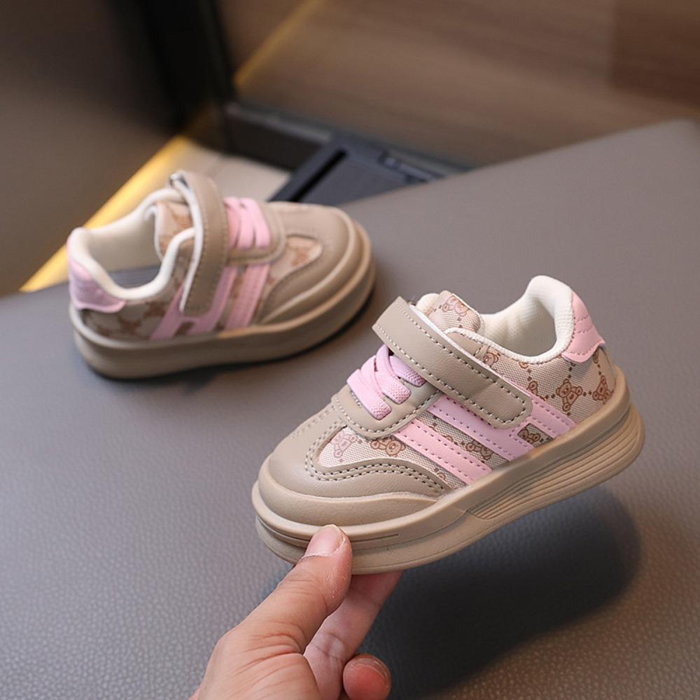 

Детские кроссовки Мягкая подошва Туфли для малышей Осенняя обувь для мальчиков и девочек 17 розовый