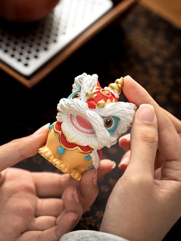 New Chinese style China-Chic style furniture to attract wealth and treasure Tea Pet Car desktop decoration