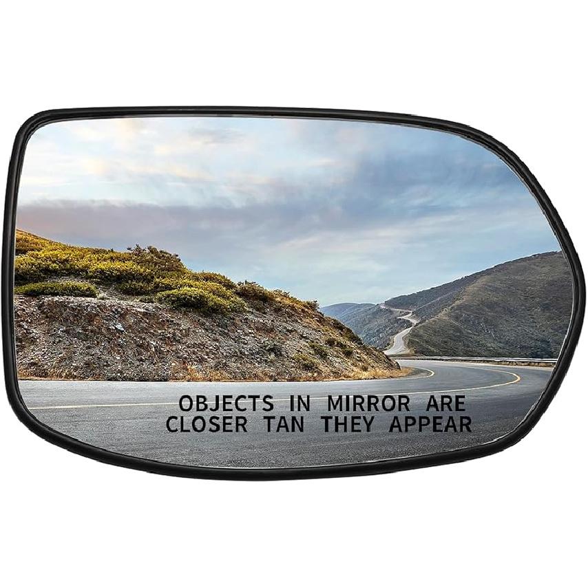 Driver Side Mirror Replacement For Honda CRV 2007 2008 2009 2010 2011 - Left Side Mirror Glass, Rear View Mirrors Glass With Power Heated