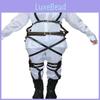 Hoogwaardige Attack on Titan Shingeki No Kyojin harnasriem voor stijlvolle cosplay