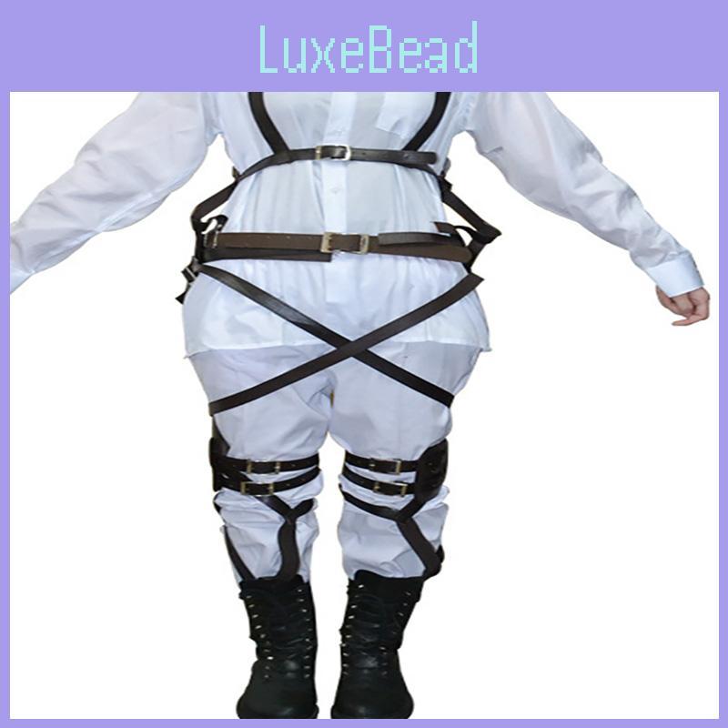 Hoogwaardige Attack on Titan Shingeki No Kyojin harnasriem voor stijlvolle cosplay