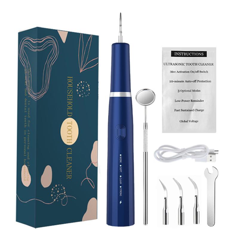

Ультразвуковой очиститель зубного камня для зубов, стоматологический скалер, очиститель зубов, 3 режима очистки, высокочастотная вибрация, инструмент для чистки зубов темно-синий