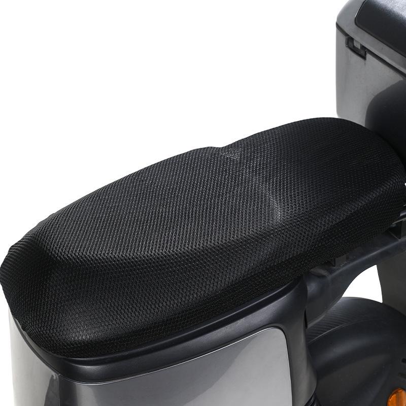Electric & Motorcycle Mesh Seat Cushion: Waterproof, UV-Resistant, Universal Fit, Heat-Insulated, Breathable Cover