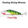 Long Tongue Minnow Floating Deep Diving Lure for Freshwater & Sea Fishing - Aspius Bass Bionic Hard Bait