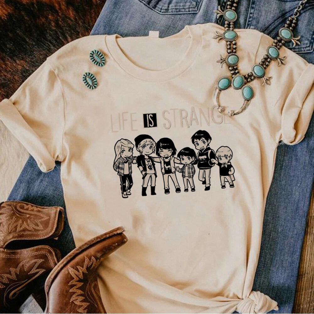 

Life Is Strange tshirt Women Retro Classic korean clothes Psychedelic Vintage tshirt Graphic Y2k anime 80s hip hop Gothic S