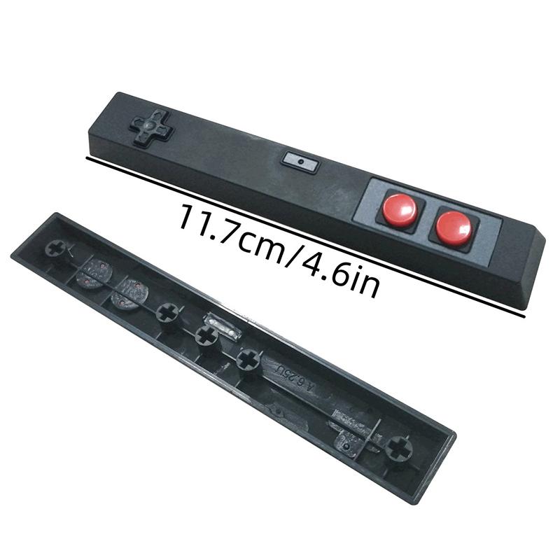 Retro Gamepad Keycap 6.25U Leertaste Artisan Keycap ABS Material Für MX Schalter Für Gaming Mechanische Tastatur Schwarz Weiß