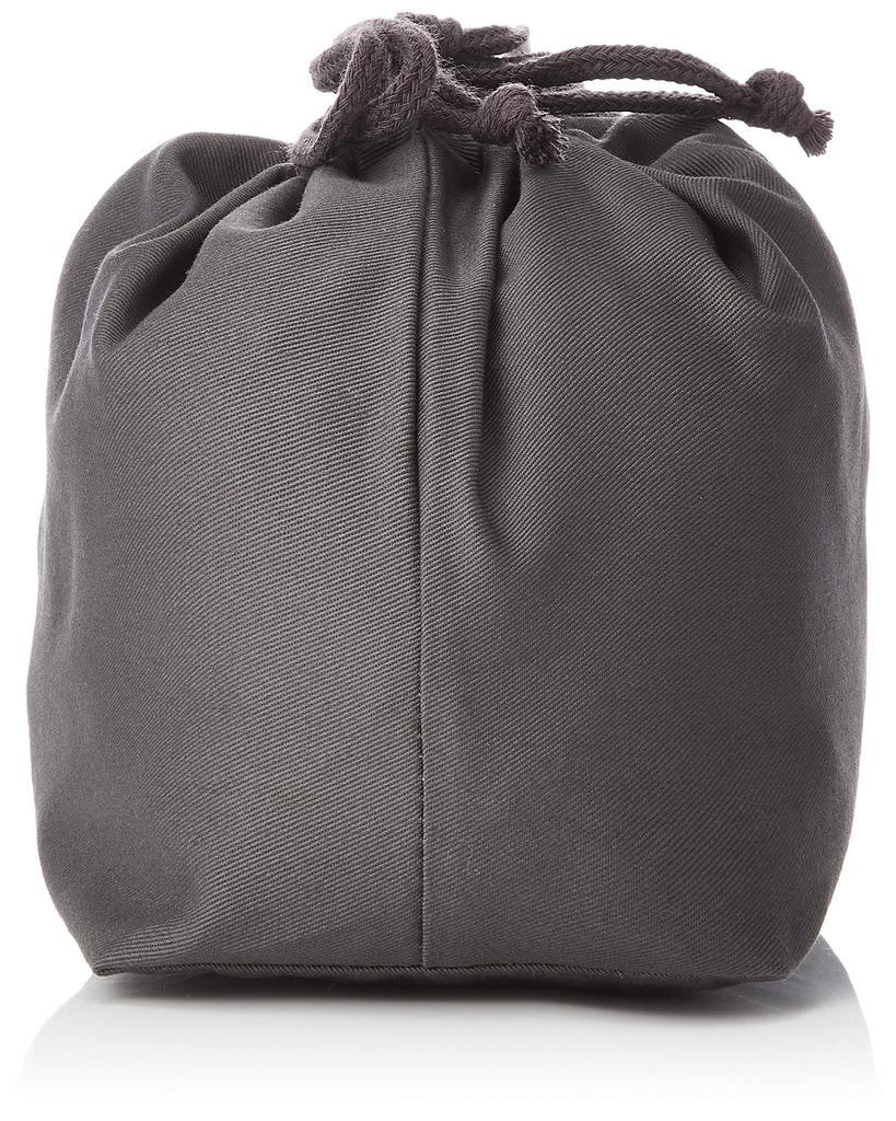 HAKOYA Large Drawstring 02456 Bag, Gray,