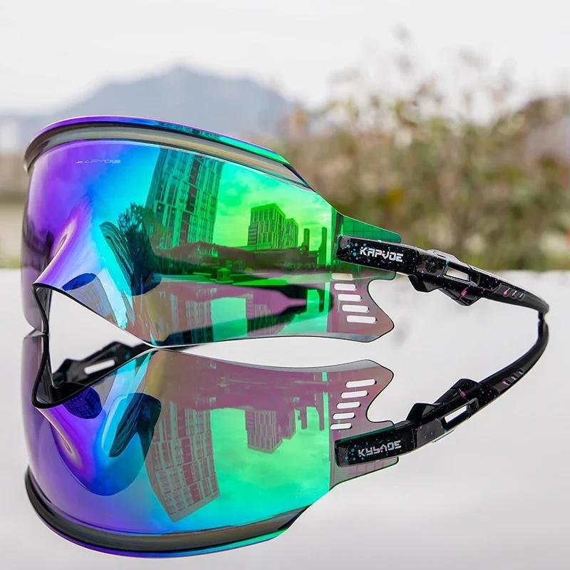 2026 Kapvoe Sport Sunglasses Road Bike Mountain Bicycle Cycl Glasses Riding Goggle Sports Eyewear for Man Women Cycling Glasses