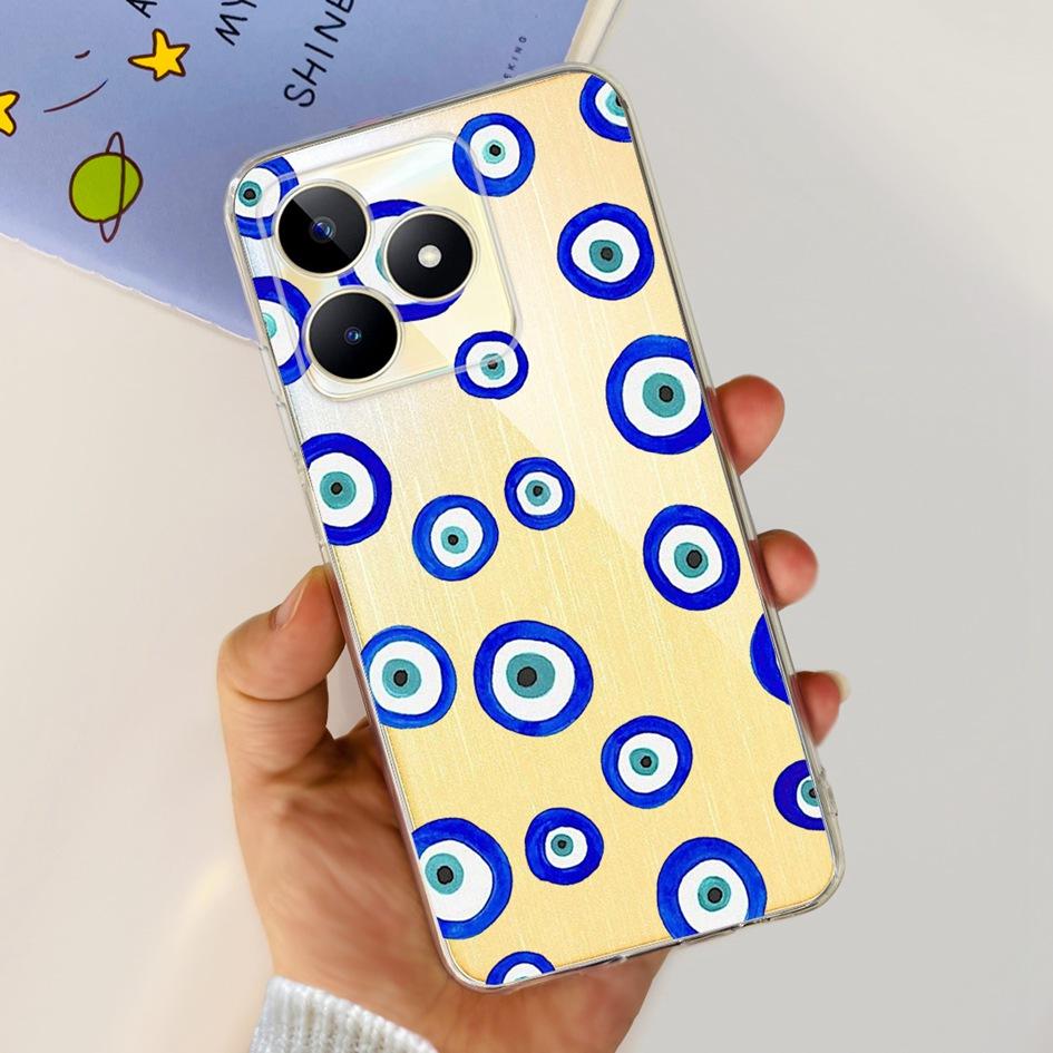 For Cover Realme C53 Phone Case 6.74" 2023 New Fashion Astronaut Soft Silicone Clear Back Cover For Realme C53 RMX3760 C 53 Capa