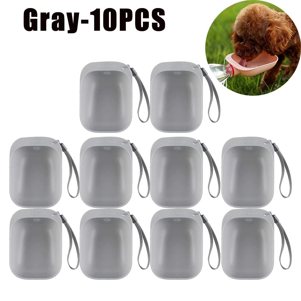 Tragbare Haustierwasserflaschen Fütterung Trinken Outdoor Silikon Haustierwasser Walking Wasserflasche Haustiertränke Walking Becher Zubehör