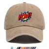 Pc American Retro Comic Book Style POW Print Baseball Cap Trucker Hat Comfortable Breathable Fashionable Beautiful Cartoon Ga