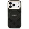 Guess Peony Hot Stamp MagSafe Case for iPhone 17 Pro Black