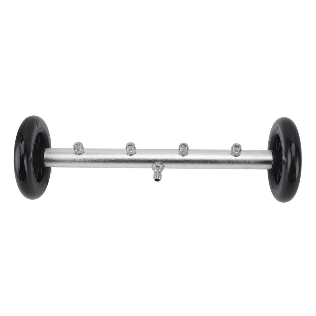Undercarriage Clner 16 Inch 4000PSI High Pressure Under Car Wash Water Broom with Extension Rod for Truck SUV Trailer