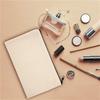 Custom Logo Eco-Friendly Zippered Pouch Travel for Cotton Canvas Cosmetic Makeup Bag Pen Case Storage Fashion Large
