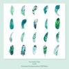 Feather Fantasy Retro Children’s Notebook Stickers - Cute PVC Set of 40