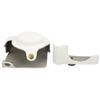 Camera Case Bag Anti Impact Curved Bottom Classic Simple Protective Camera Case for ZV1White
