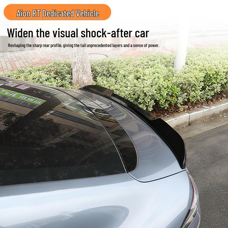 GAC Aion RT Rear Spoiler: Original Sports Wing, Easy Installation, No Drilling Needed.