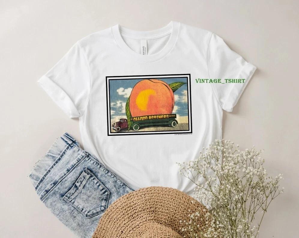 Comfort Colors The Allman Brothers Band Eat a Peach Album T-Shirt Tops Tees Men's Women's Unisex Vintage