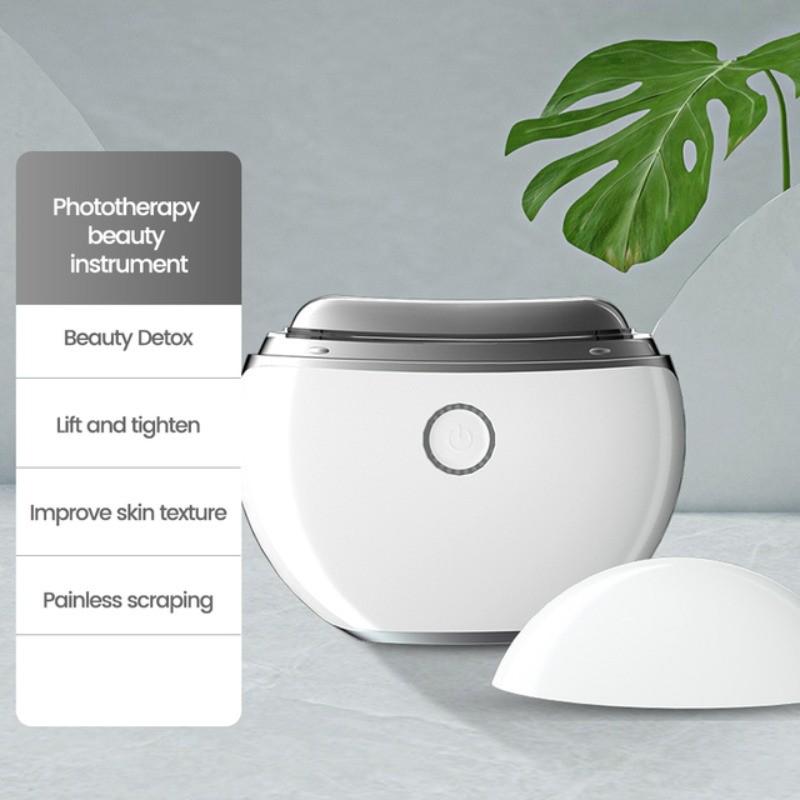 Small Portable Electric Gua Sha Scrapping Board Body Face Massage Beauty Instrument Facial Microcurrent Massager