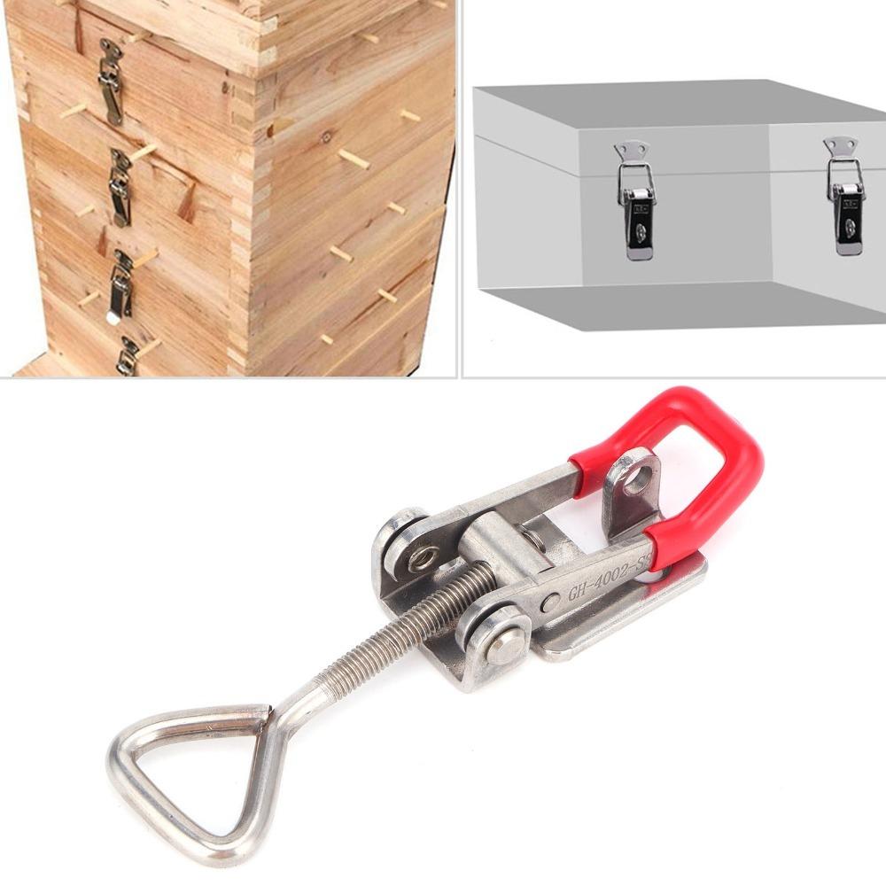 Adjustable Toggle Clamp Stainless Steel Toggle Latch Catch Toggle Latch Clamp Cabinet Tool Box