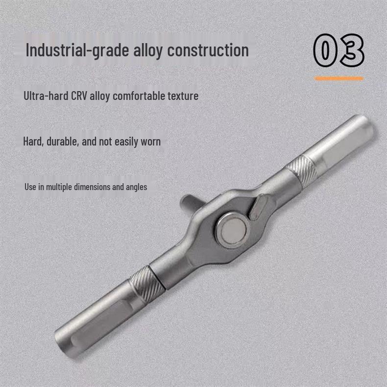 24-in-1 Multifunctional Ratchet Screwdriver Set with S2 Bits for Household Use