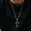 Xiweier Cross Hip Hop Trendy Necklace for Men and Women