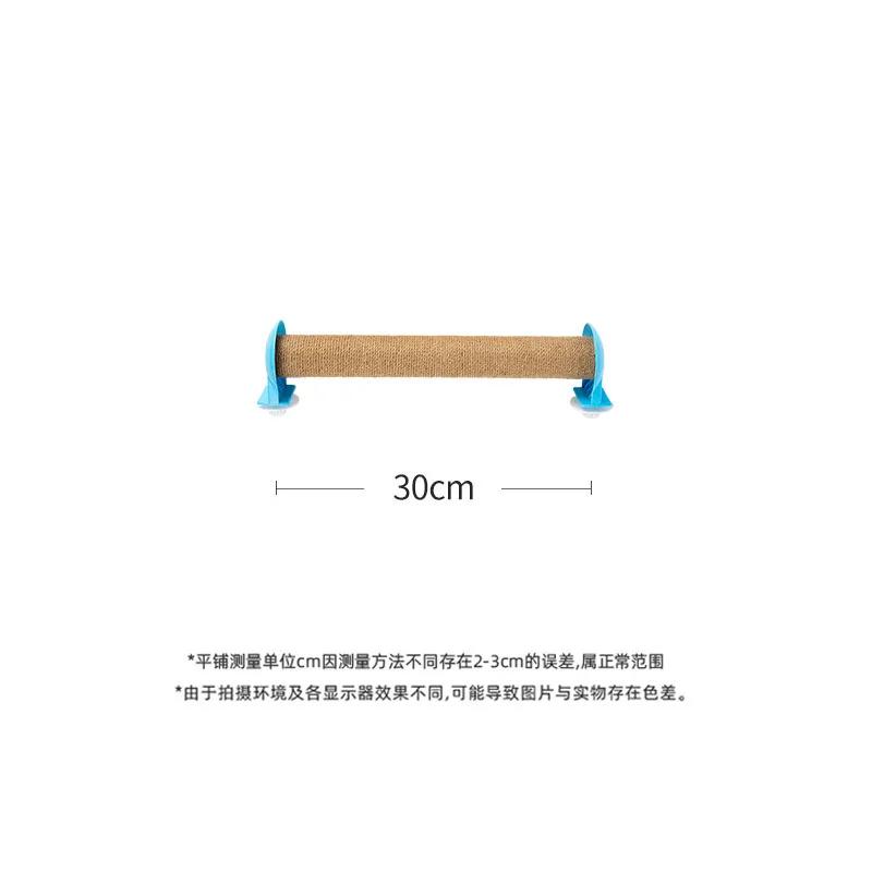 Kattklösstolpe Specialupphängning för kattbur kan installeras Slitstark Icke-smulande Multifunktionell Leksak för husdjur