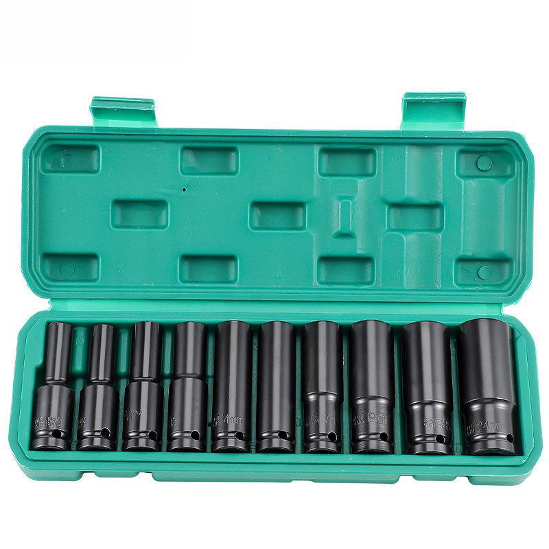 Dafei Complete Car Tool Set: Lithium Electric Wrench with Sockets