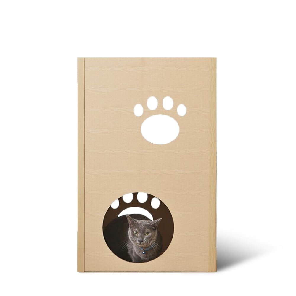 

IRIS OHYAMA Neko Neko Tower 2 Tier Reinforced Cardboard P-NT2