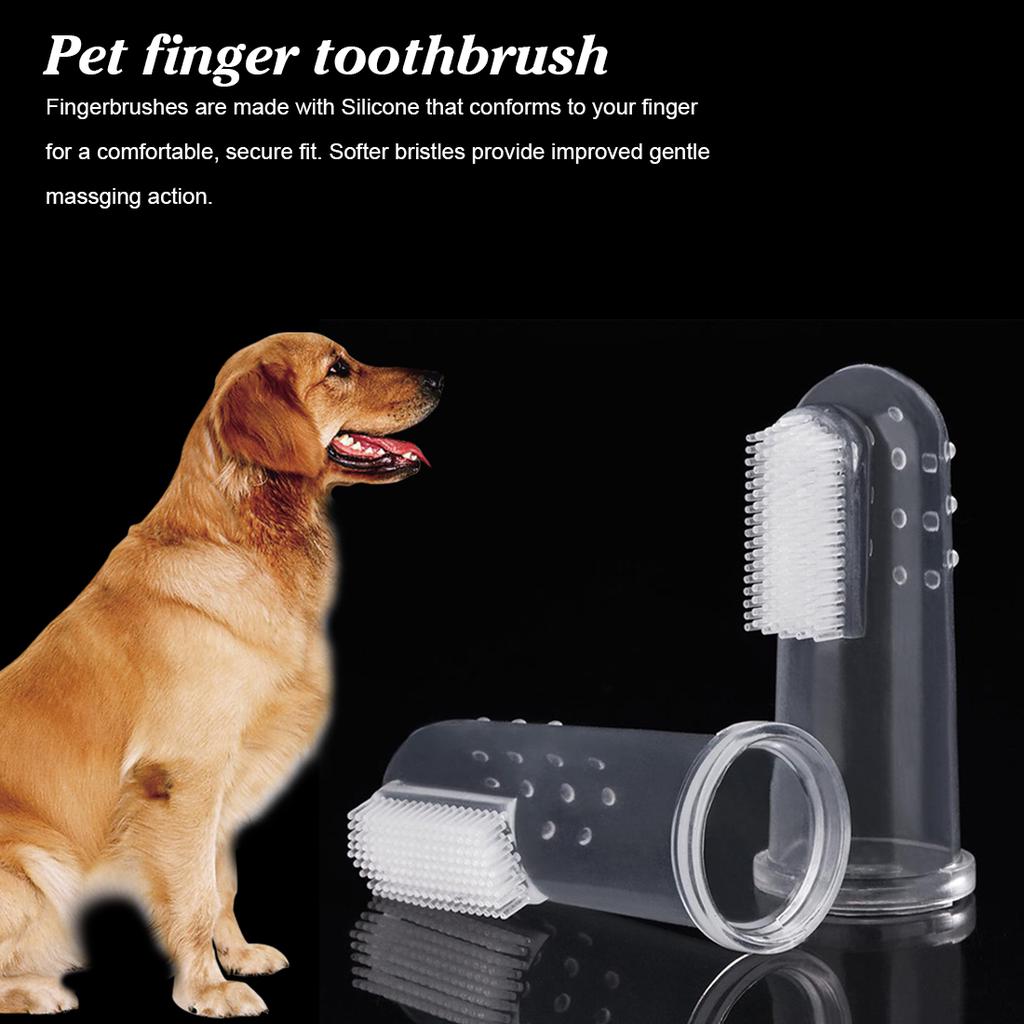 silicone dog toothbrush