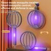 Four-in-one collapsible electric mosquito beat rechargeable light wave mosquito mosquito light household wall mosquito beat