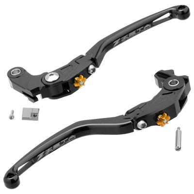 Set Manete Pilot ZETA RACING pentru și Manetă Reglabilă din Aluminiu Poziție 2 20 Retur Automat Manetă Dirtfreak F5611 CBR1000RR-R, CBR1000RR, CBR600RR,