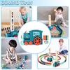 PDTO Automatic Laying Domino Electric Train Blocks Set Educational Kids Toys Gift