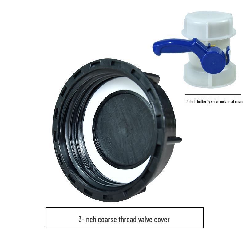 IBC Valve Covers: S60 & S100 Butterfly, Ball Valve, Coarse & Fine Thread, 62mm Seal.