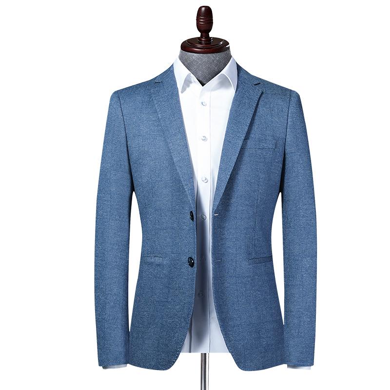 Casual Suit Spring and Autumn New Stretch Men's Suit Korean Version Slim Fit Young and Middle-aged Trendy Small Suit