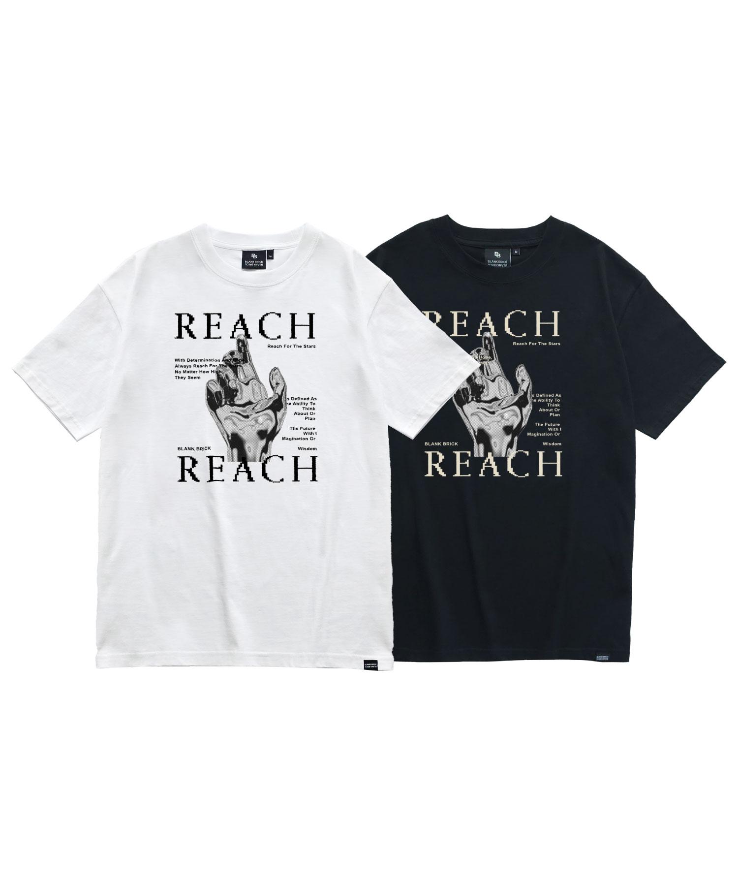 Blank Brick Reach Pixel T-Shirt White/L
