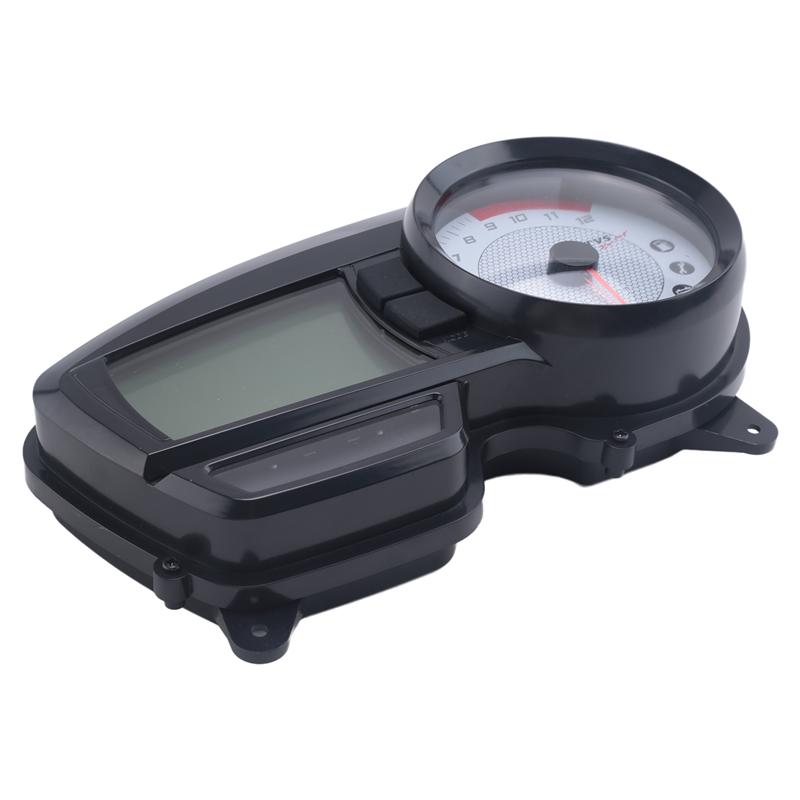 Motorcycle Tachometer Digital Odometer Motocross Speedometer Meter Gauge Dirt Bike For TVS APACHE RTR 160 CC 180