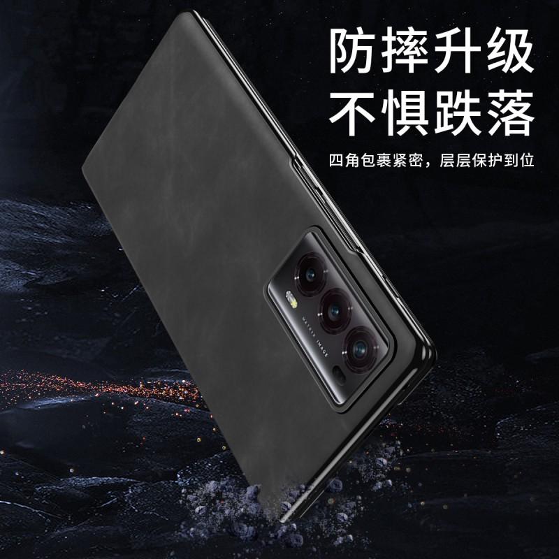 Premium Flip Leather Case HONOR Magic V2 Full Coverage Shockproof Folio With Stand Magnetic