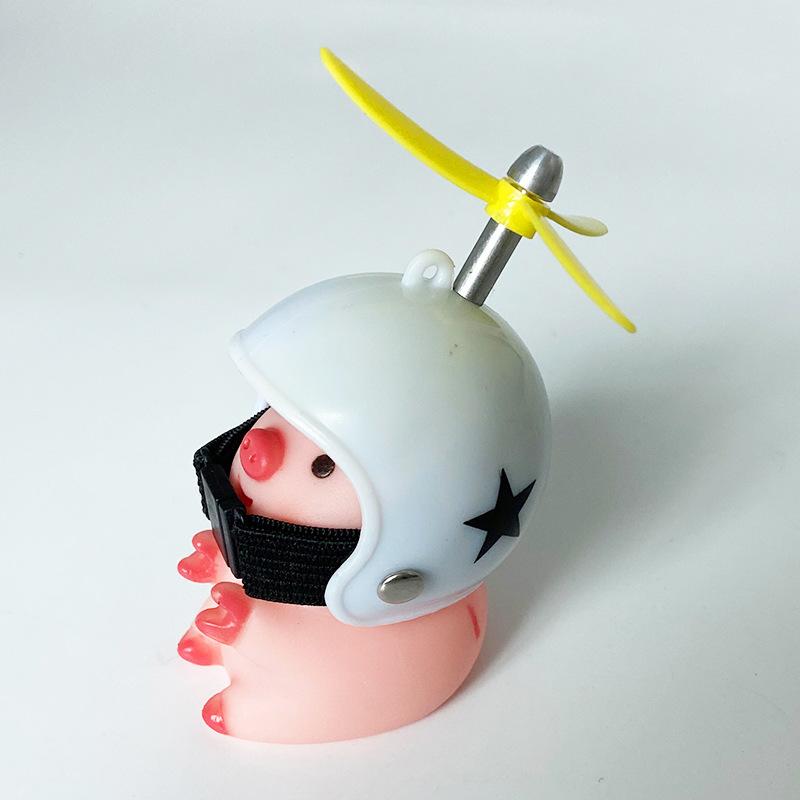 1 Stück Weißer Stern Helmaufkleber mit elastischem Band Langlebiger Synthetikgummi für die meisten Modelle Kreative Motorrad-Dekoration