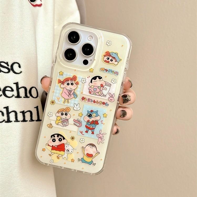 Single-layer busy small new application iPhone17promax mobile phone case Apple 16 new 15pro cute 14p