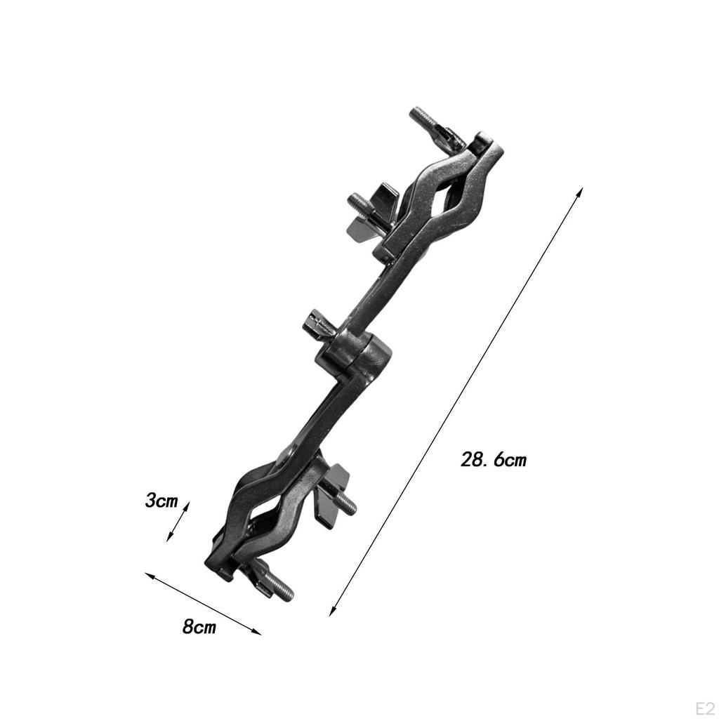 Percussion-Zubehör, Kuhglocken-Montagehalterung, Metall, Klemme, Trommel-Verlängerungsklemme für