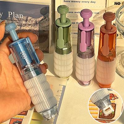 Transparent Dot Dispensing Double-sided Tape Replaceable Refills Handbook Dot Glue Stationery School Office Supplies Stationery