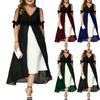 2023 Spring/Summer Women's Off-Shoulder Solid Loose T-Shirt