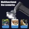 Electric Air Duster Adjustable Blower Turbo Fan Air Duster Adjustable Drying Machine Cleaning Accessories Handheld Dryer for PC