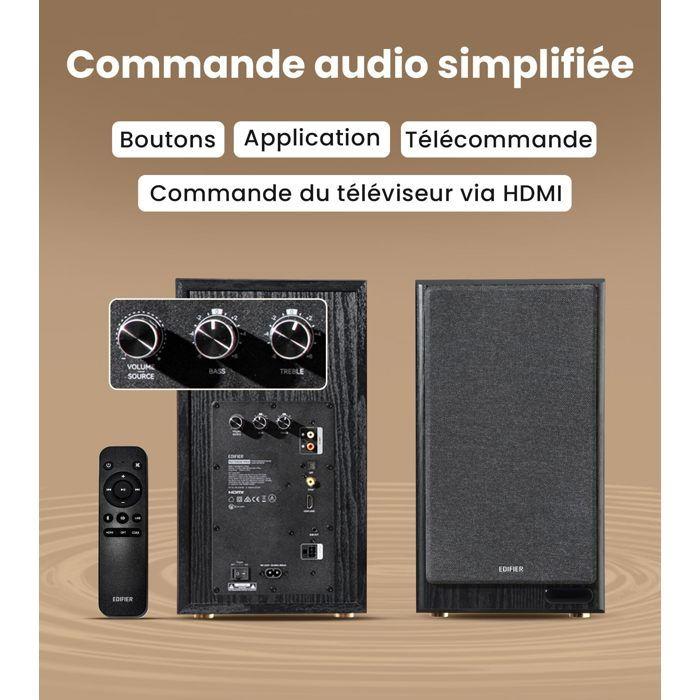 Bookshelf Speakers - EDIFIER - R2750DB MKII - 144W 3-way - Bluetooth 6.0 LDAC Hi‑Res - HDMI eARC SUB OUT