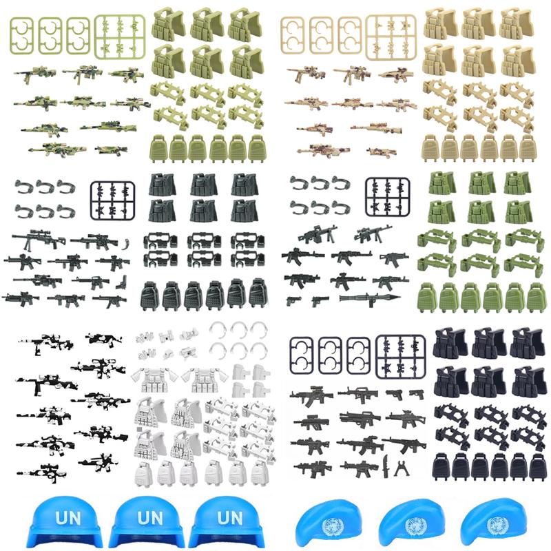 Yiran Toy City Swat Ghost Commando Figures Unique Forces Building Blocks Contemporary Army Soldier Police Military Weapon Bricks Toys Ideal For Children