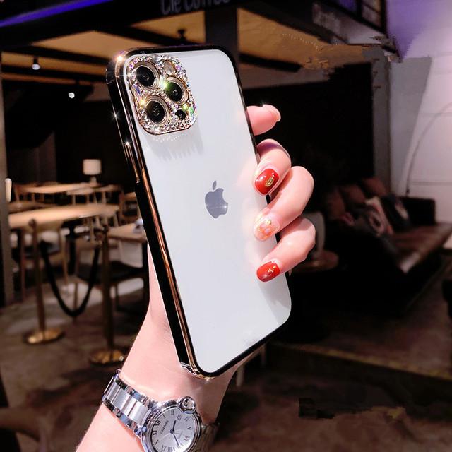 

Чехол для телефона с блестками и бриллиантами для Xiaomi note 10 pro, прозрачный чехол с покрытием для Mi 11 lite 10A 9C 9T Note 11 pro 11s poco X3 M3 Redmi note 11t 5G чёрный