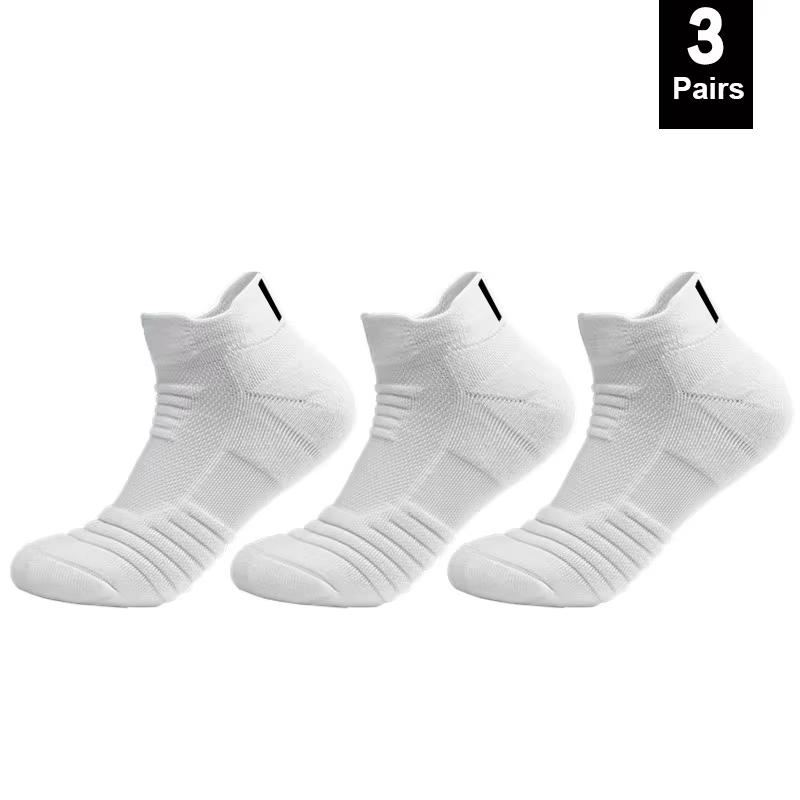 1/3pairs/Lot Men's Socks Compression Stockings Breathable Basketball Sports Cycling running Towel Socks High Elastic Tube Socks
