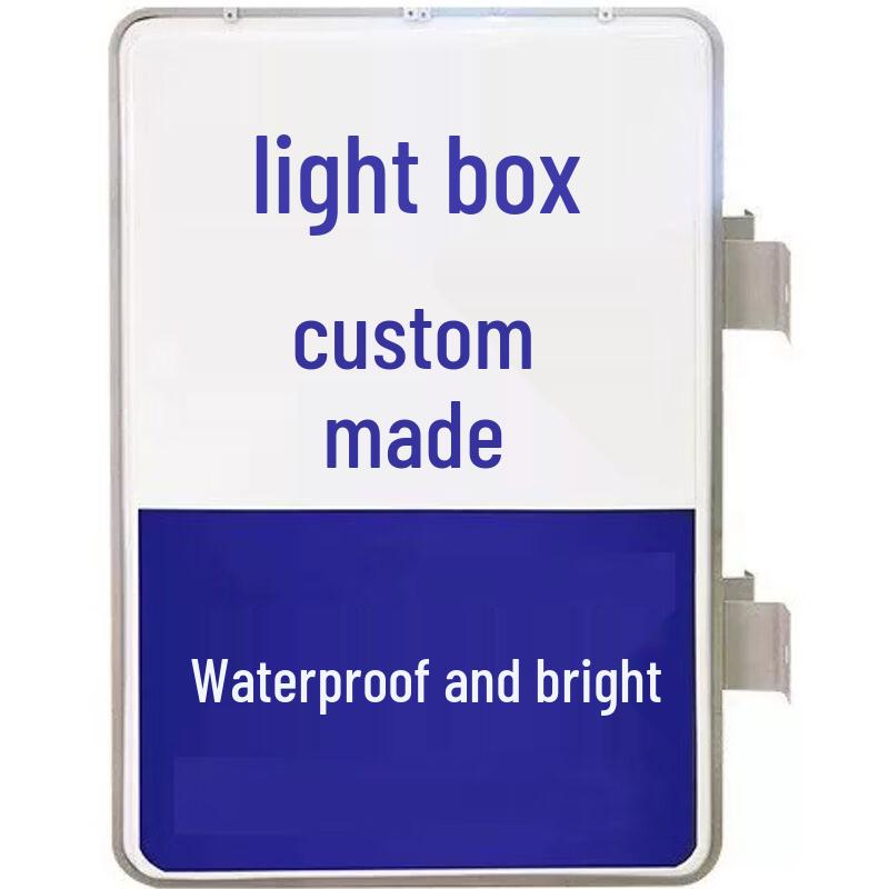 Placa de Publicidade LED Externa Dupla Face