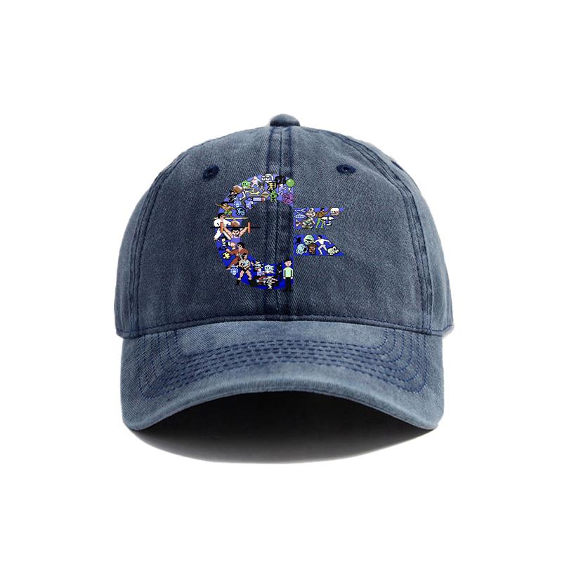 Retro Commodore 64 Baseball Cap Homme Spring Autumn Snapback Hat C64 Amiga Distressed Dad Cap Hats